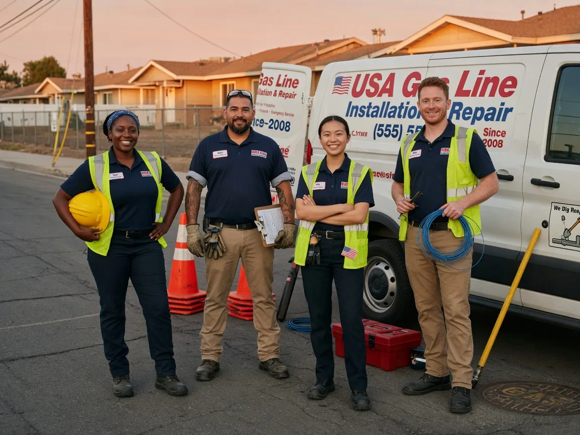 Gas Line Installation company in Rochelle, VA